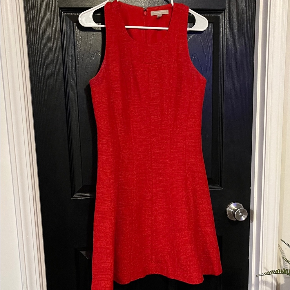 Banana Republic Vibrant Red Mini Dress business dressy